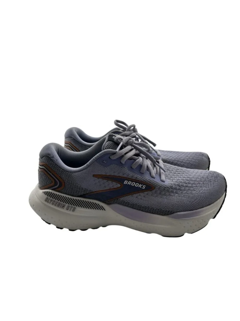Brooks Glycerin GTS 21 Women’s Size 8.5B Lavender Black Copper Running Shoes